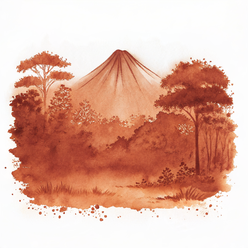 Costa Rica watercolor