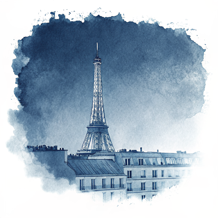 Europe watercolor