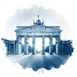 Germany watercolor