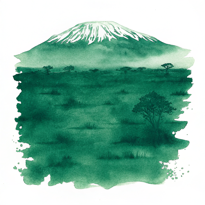 Africa watercolor