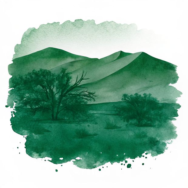Namibia watercolor