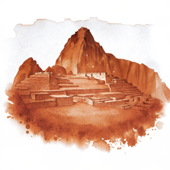 Peru watercolor