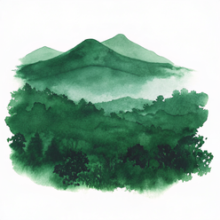 Rwanda watercolor