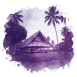 Samoa watercolor
