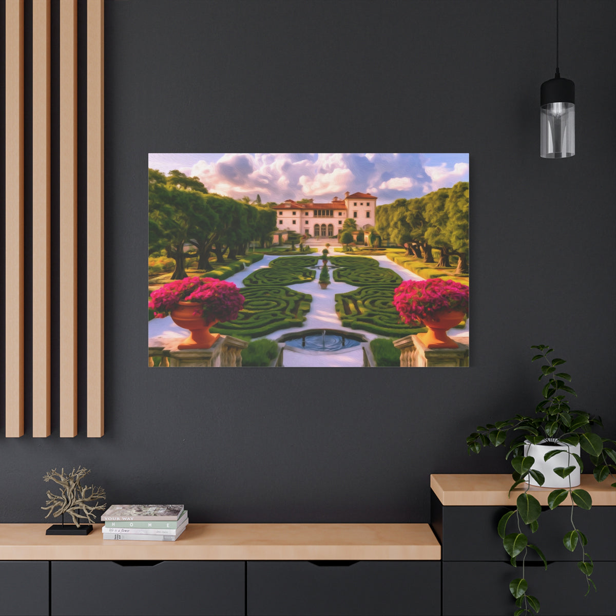Miami, Florida | Watercolor Canvas Print | The Painted Passport®