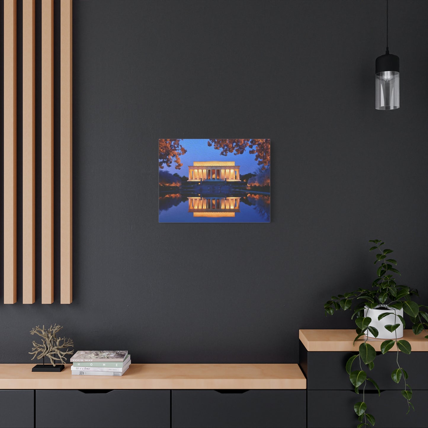 Washington DC, USA | Watercolor Canvas Print | The Painted Passport®