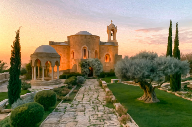 Byblos Byzantine Church Grounds, Byblos canvas