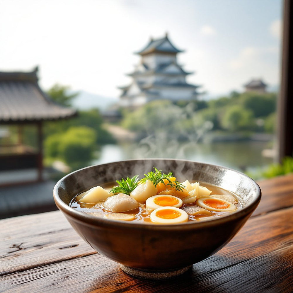 Local cuisine study in Himeji, Japan