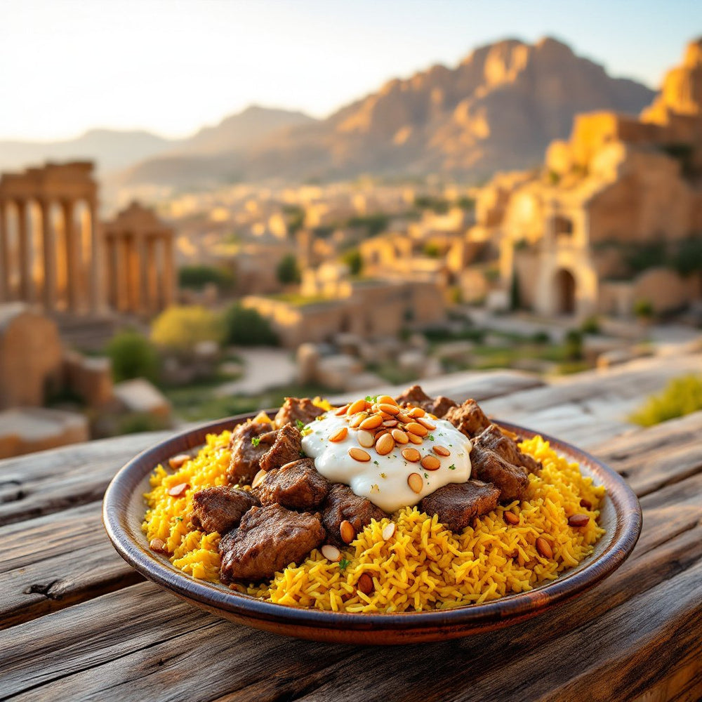 Local cuisine study in Jerash, Jordan