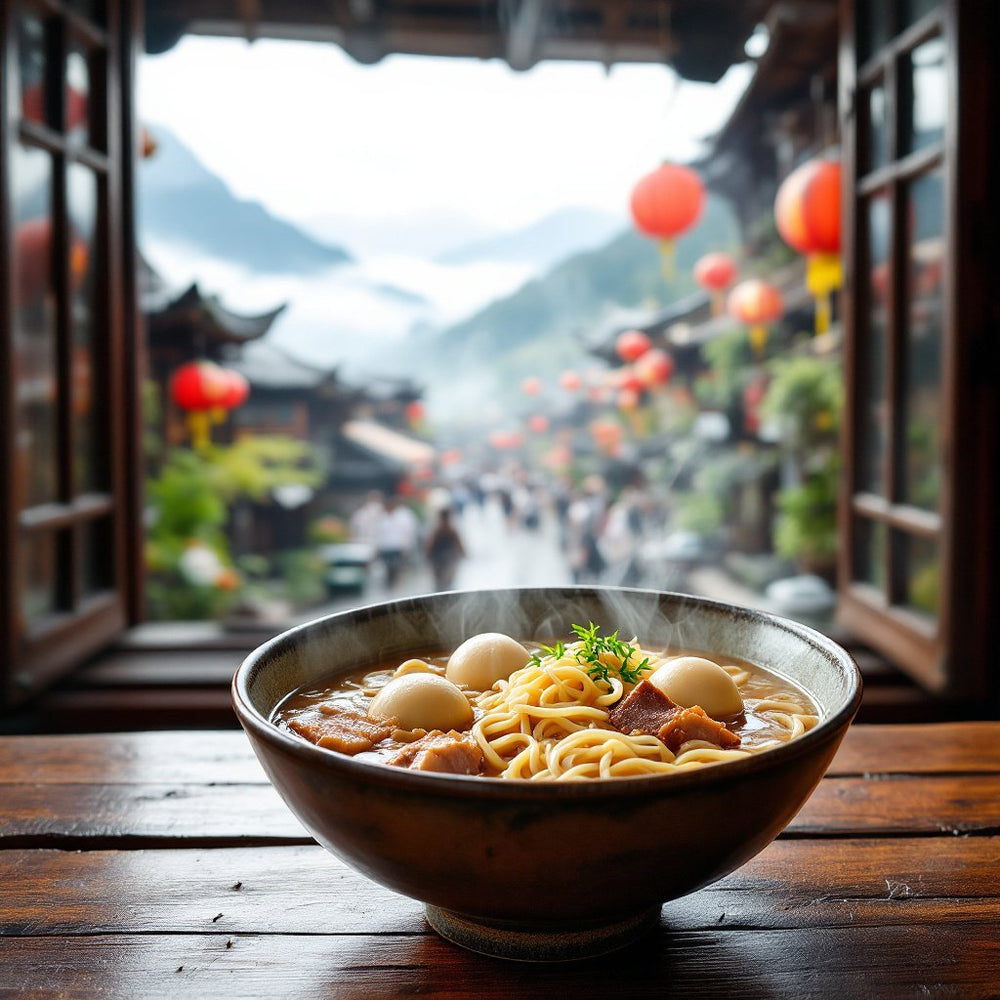Local cuisine study in Jiufen, Taiwan