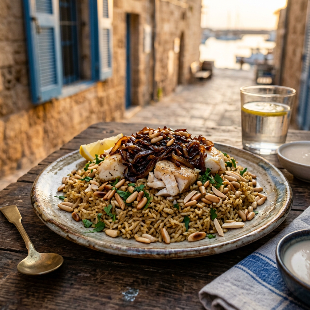 Local cuisine study in Acre, Israel