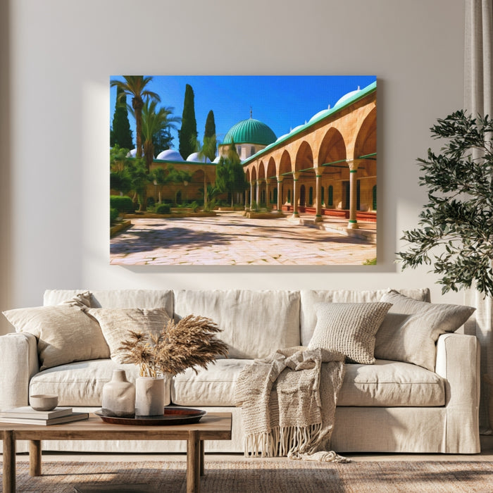 Mosque of Al-Jazzar Courtyard