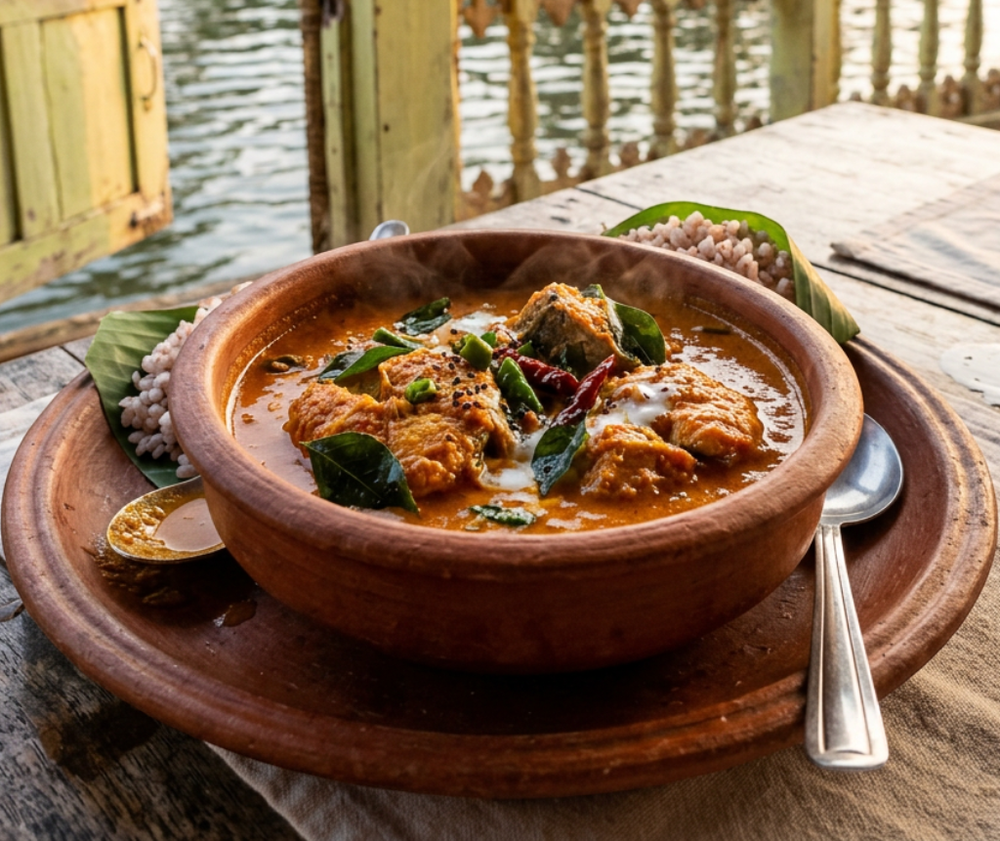 Local cuisine study in Alleppey, India