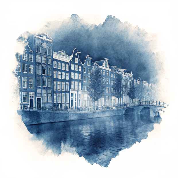 Amsterdam watercolor