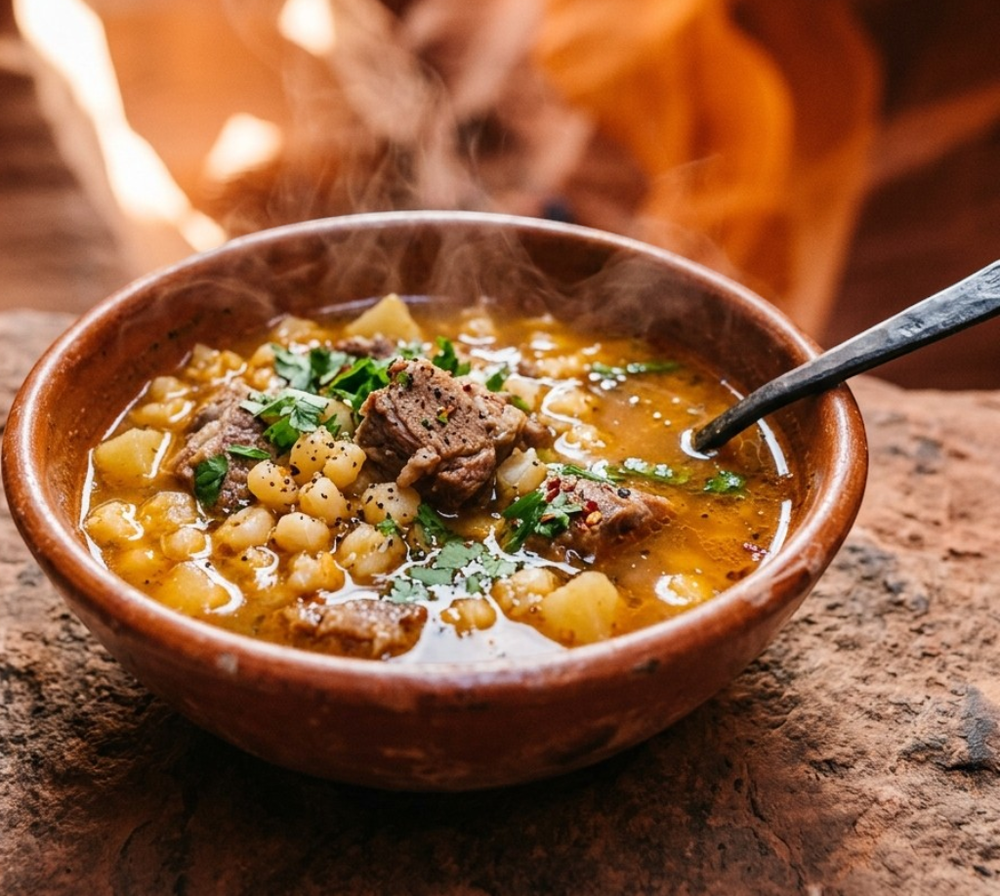 Local cuisine study in Antelope Canyon, Arizona