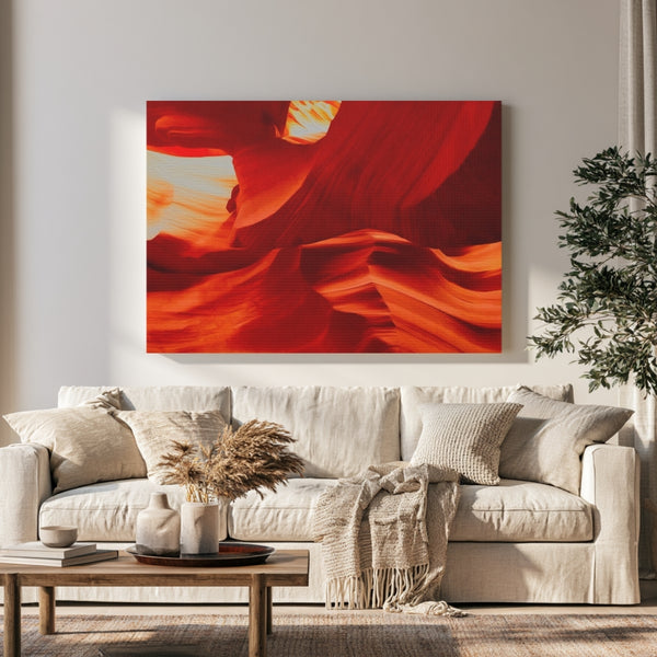 Antelope Canyon, Arizona | Slot Canyon Sandstone Waves | Original Series Gallery Canvas