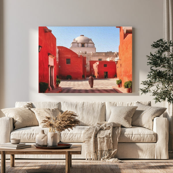 Santa Catalina Monastery Courtyard