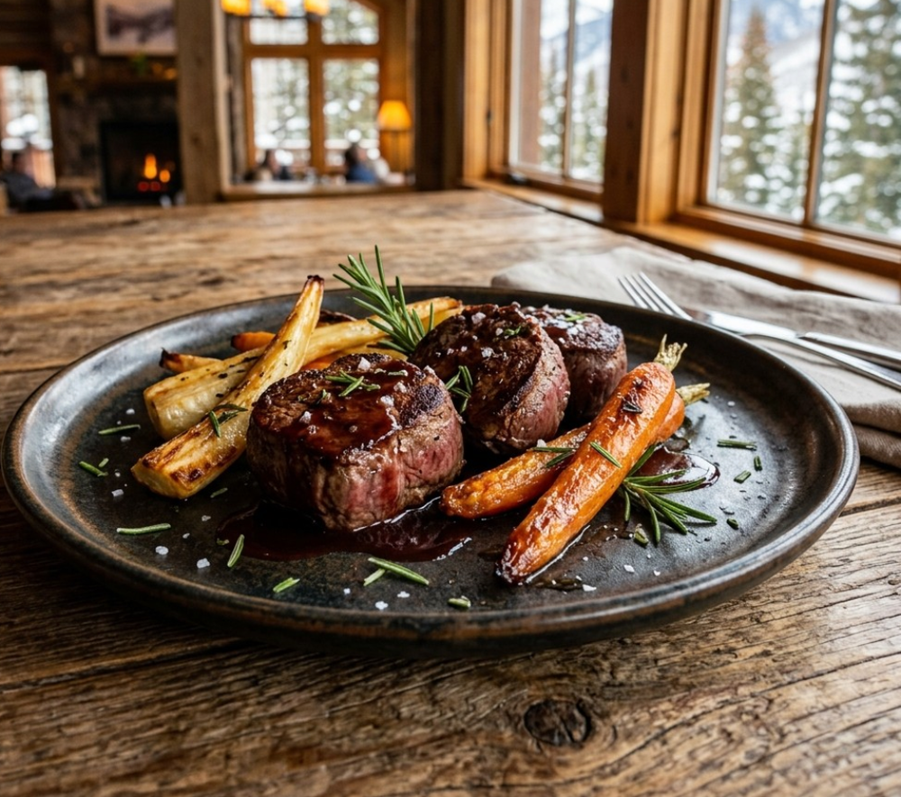 Local cuisine study in Aspen, Colorado