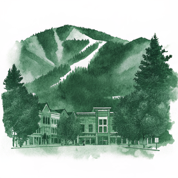 Aspen watercolor