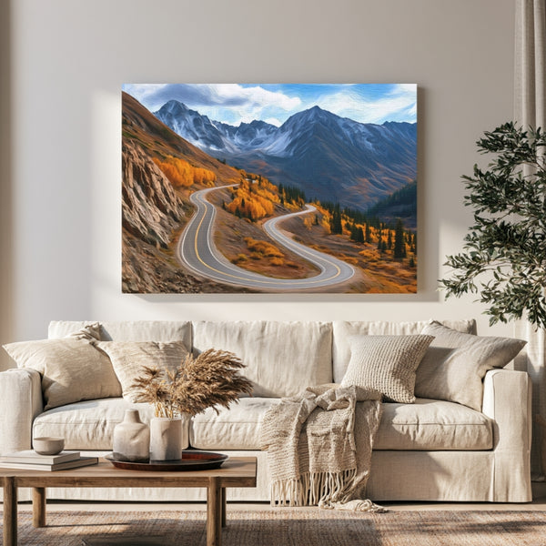 Independence Pass Winding Road