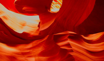 Antelope Canyon watercolor canvas
