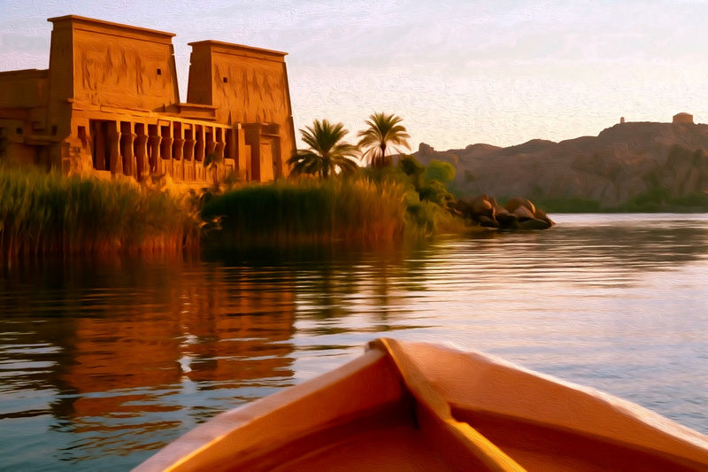 Temple of Philae Aswan, Aswan canvas