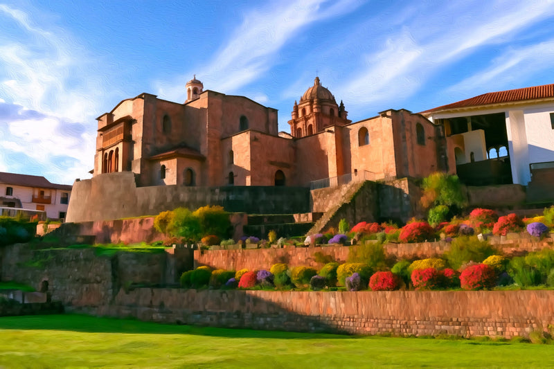 Qorikancha Temple Cusco, Cusco canvas