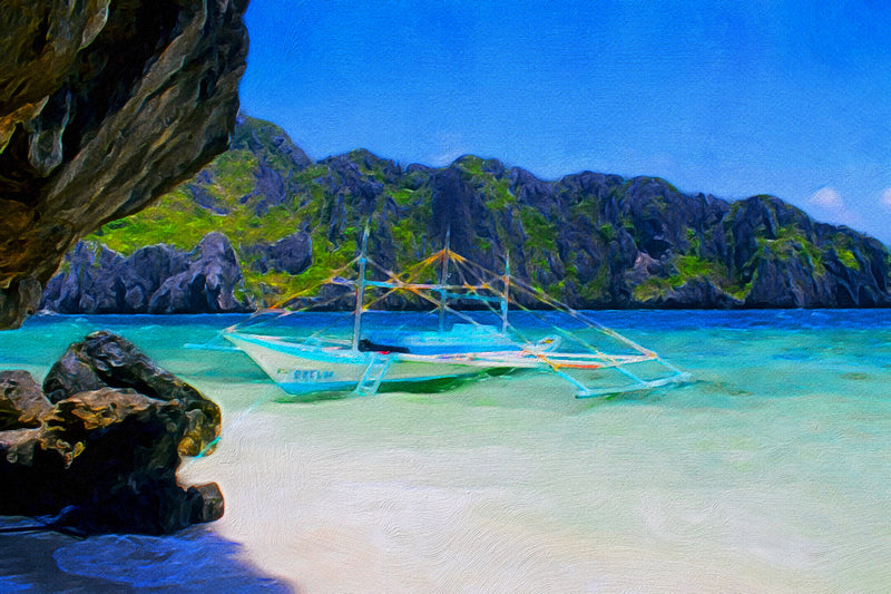 El Nido Limestone Karst Bay, Palawan canvas