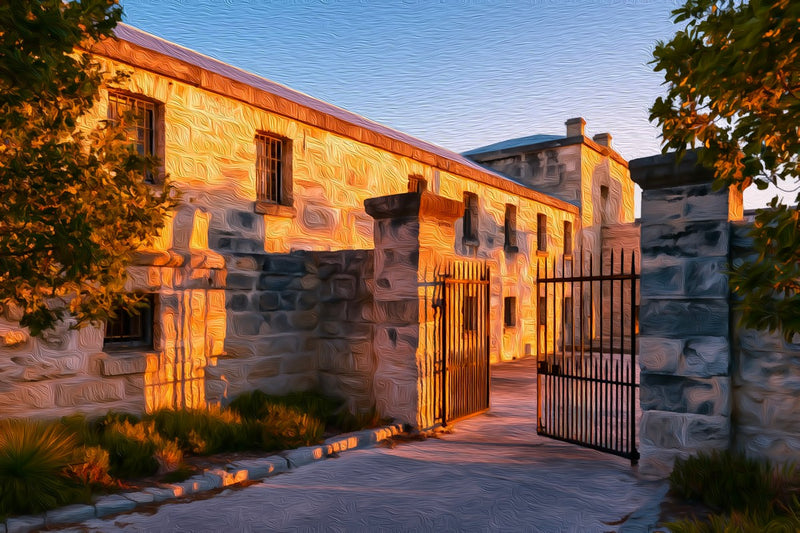 Fremantle Prison Historic Gates, Fremantle canvas