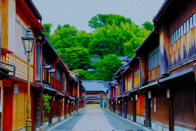 Kanazawa watercolor canvas