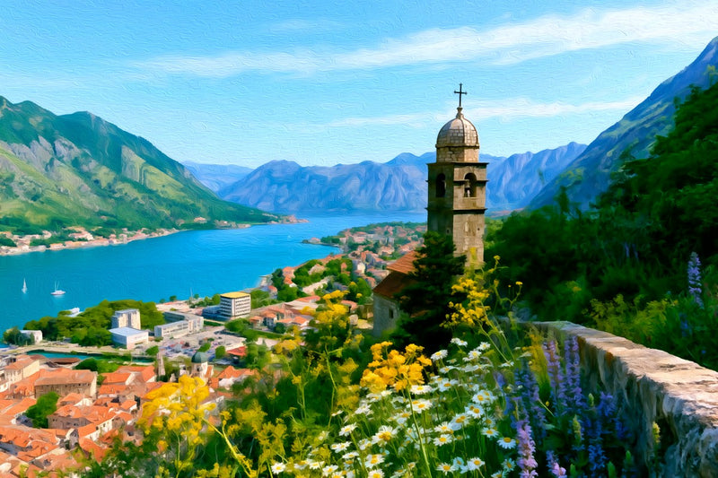 Church of Our Lady of Remedy, Kotor canvas