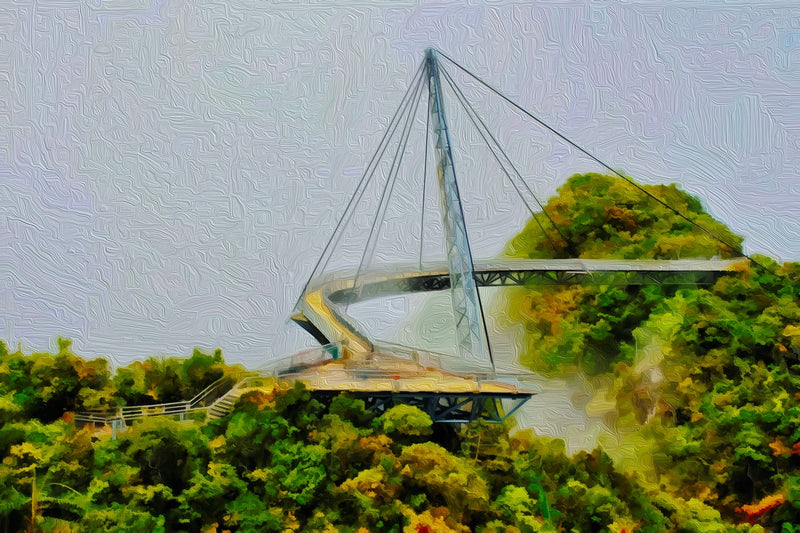 Langkawi Sky Bridge, Langkawi canvas