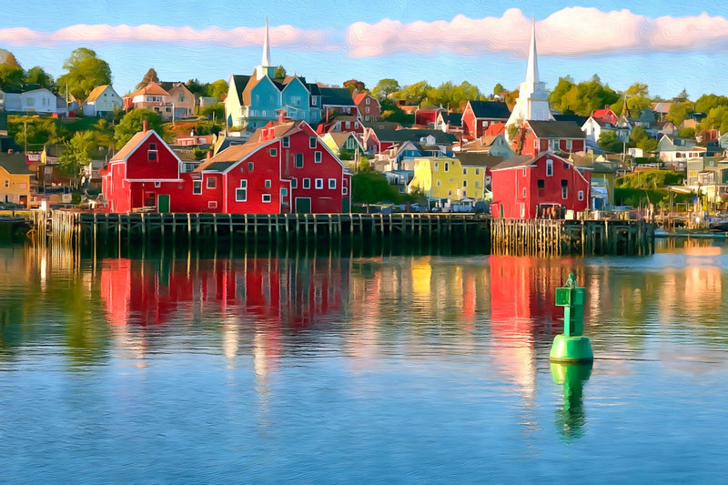 Lunenburg Waterfront Historic District, Lunenburg canvas