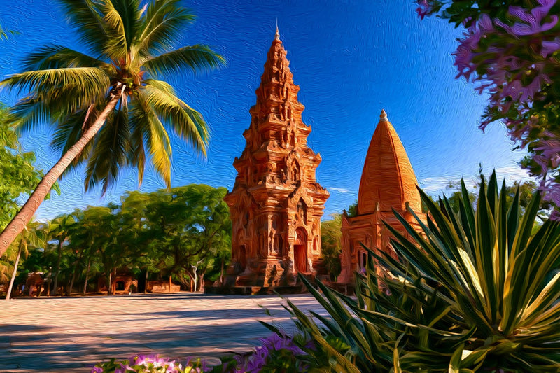 Po Nagar Cham Towers, Nha Trang canvas
