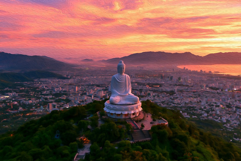 White Buddha Hilltop Nha Trang, Nha Trang canvas