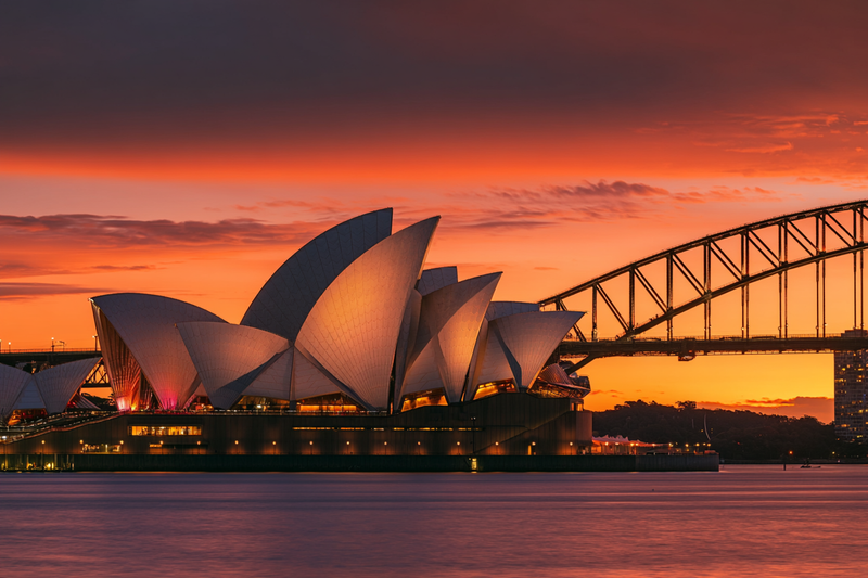 Sydney Harbour Waterfront Landmark, Sydney canvas