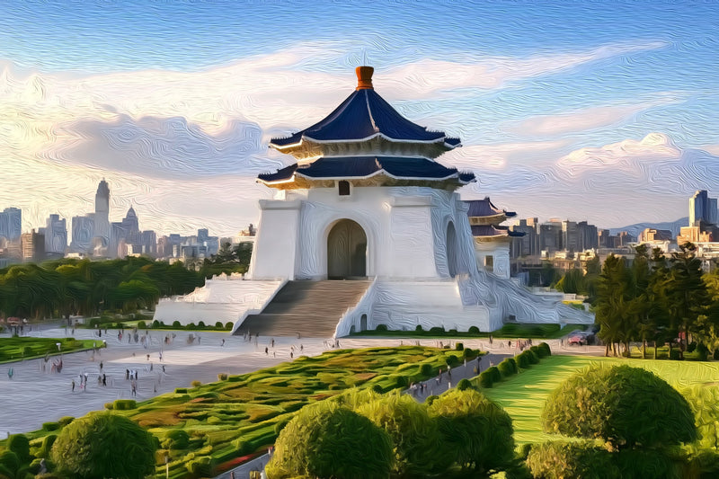 Chiang Kai-shek Memorial Hall, Taipei canvas