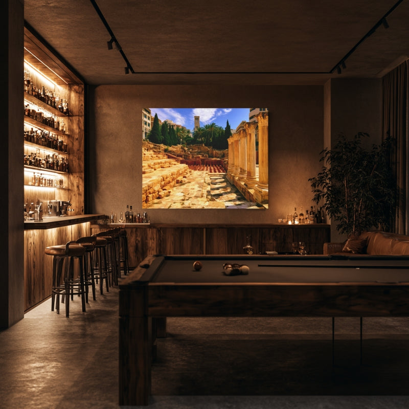 Beirut, Lebanon | Beirut Roman Baths Ruins | Original Series Gallery Canvas