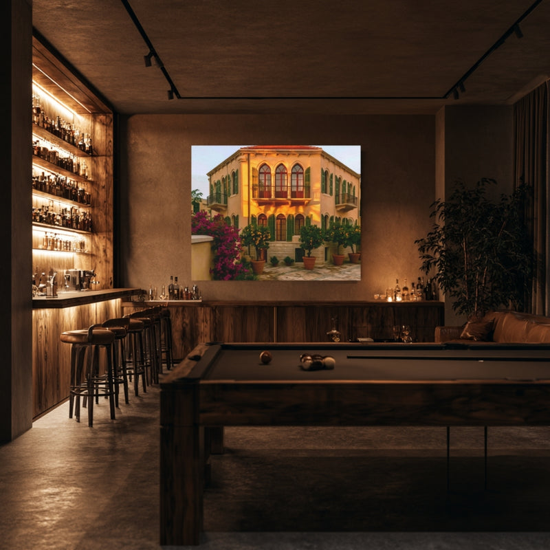Beirut, Lebanon | Beirut Traditional Lebanese Villa | Original Series Gallery Canvas
