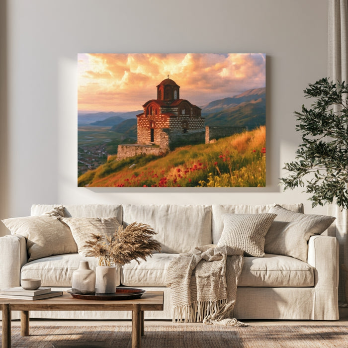 Berat Castle Church Hilltop