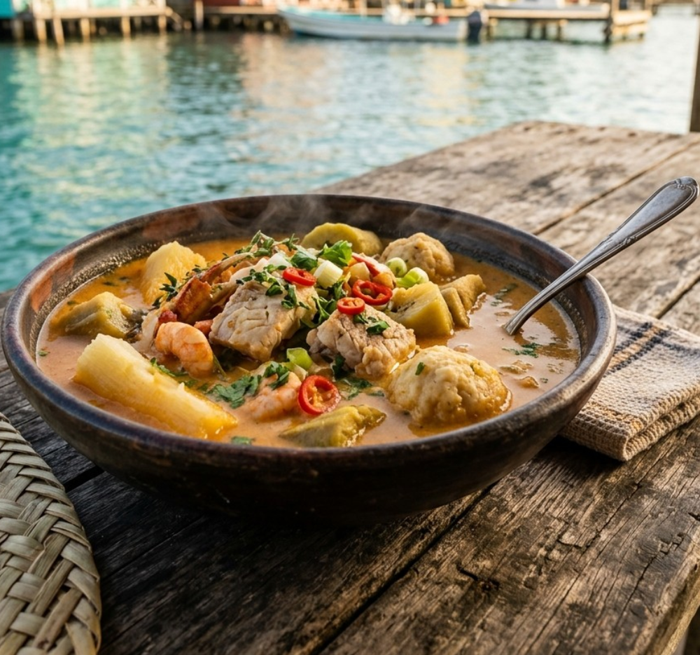 Local cuisine study in Bocas del Toro, Panama