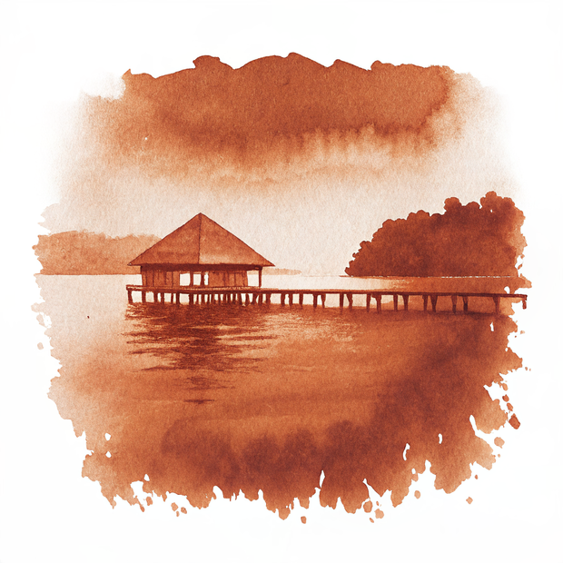 Bocas del Toro watercolor