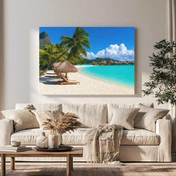 Bora Bora Overwater Bungalows Beach