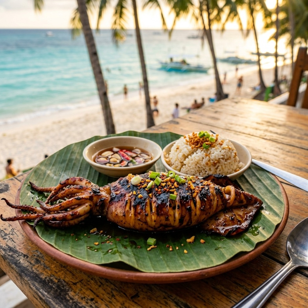 Local cuisine study in Boracay, Philippines