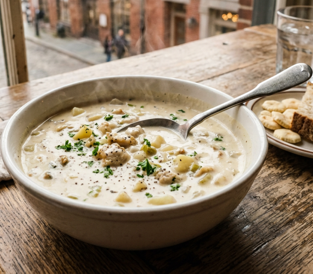 Local cuisine study in Boston, Massachusetts