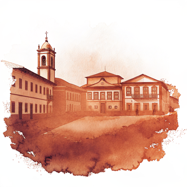 Brazil watercolor