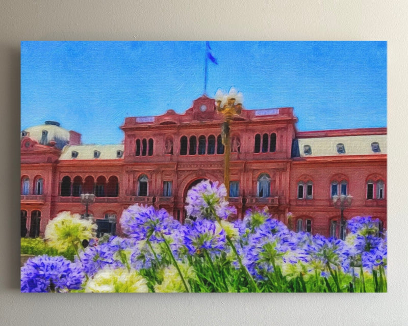 Buenos Aires, Argentina | Casa Rosada Plaza de Mayo | Original Series Canvas