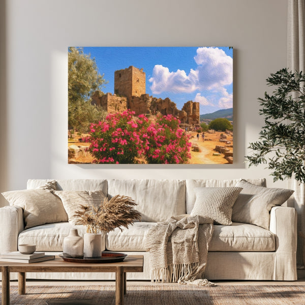 Byblos Crusader Castle Ruins