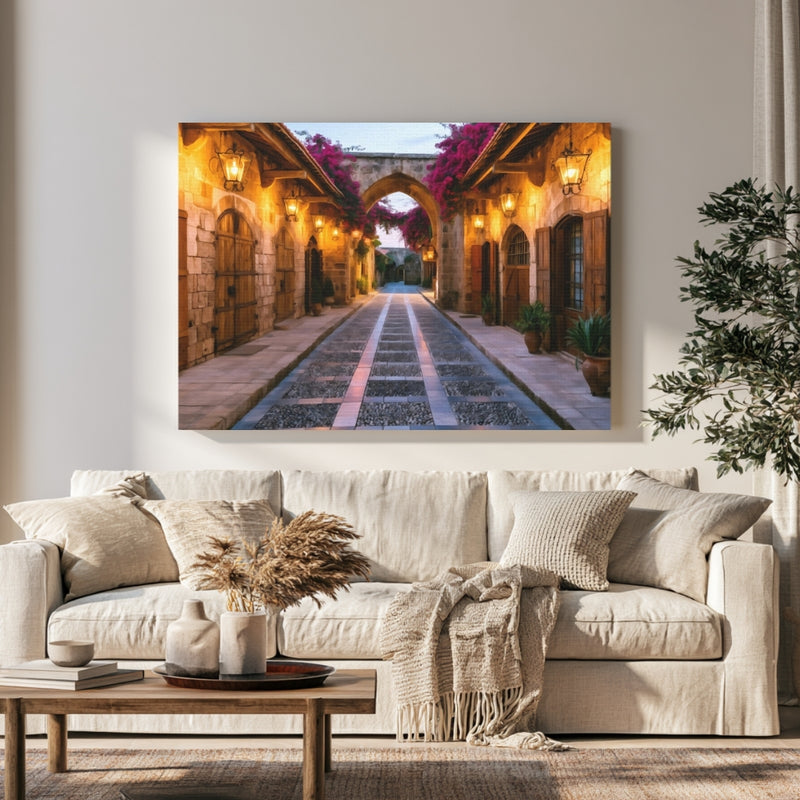 Byblos Old Souk Archway in a room — Byblos, Lebanon