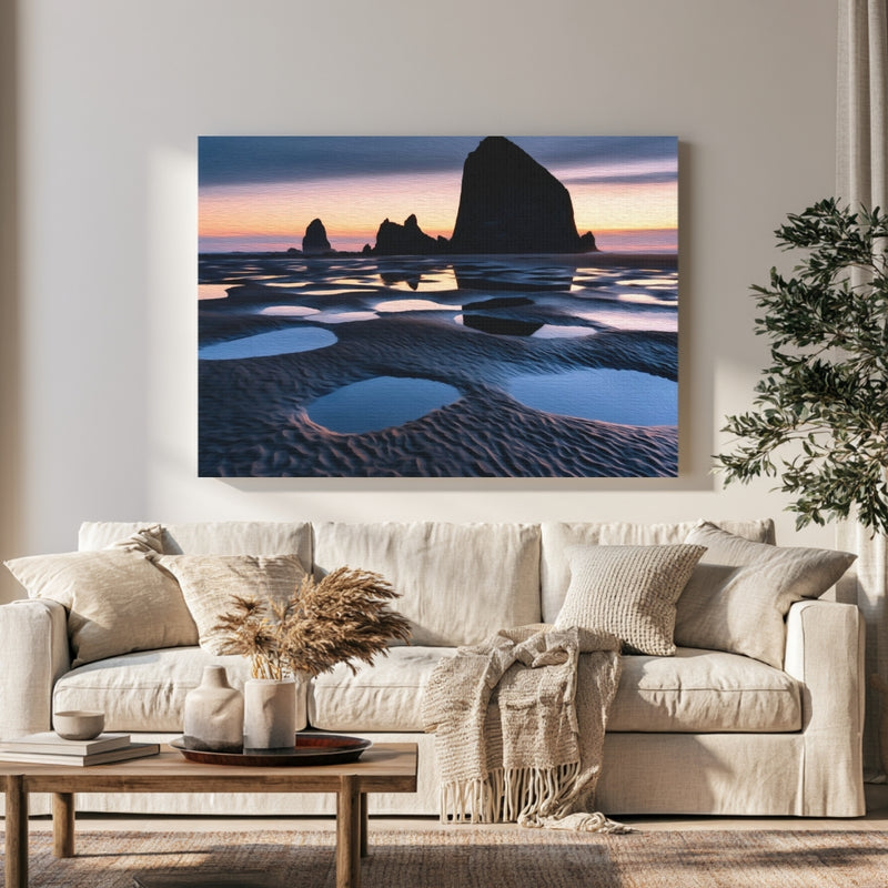 Haystack Rock Tidal Pools in a room — Cannon Beach, Oregon